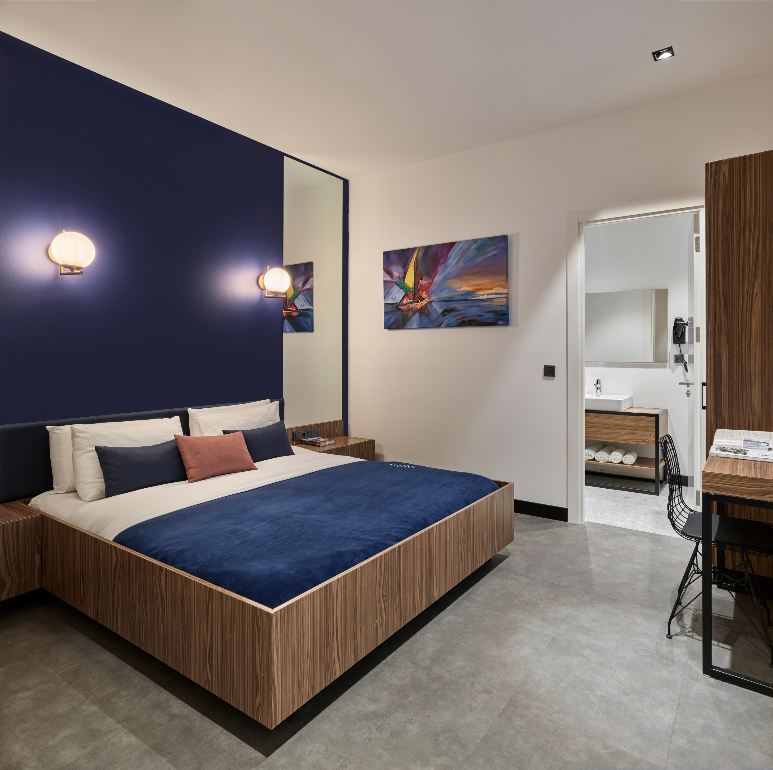 Premium hotel comfort inside terminal